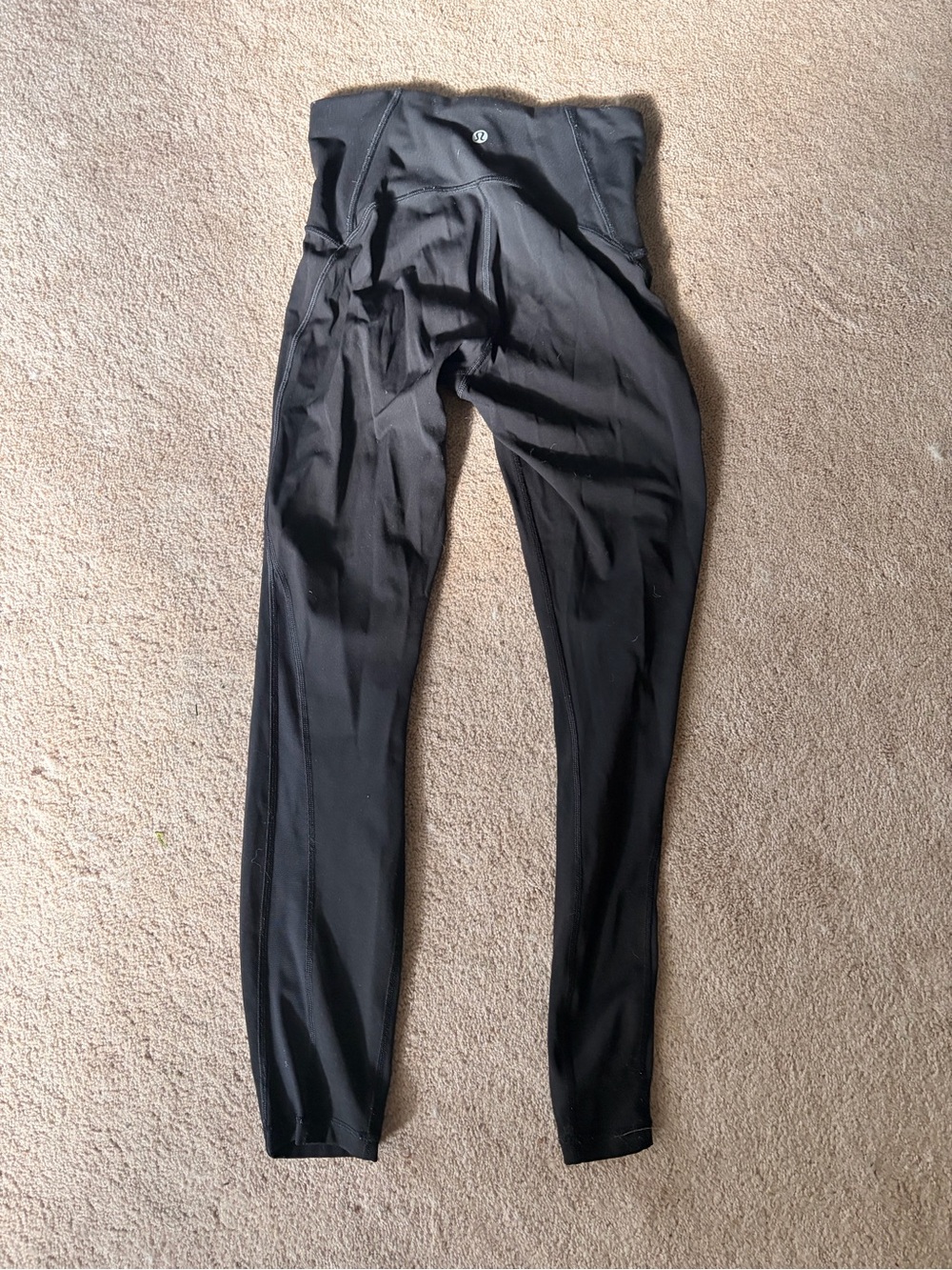 lululemon athletica Black High-Rise Performance Leggings 23” - Picture 2 of 4